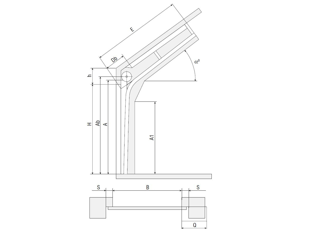 Standart qiyshiq ko‘tarilish.